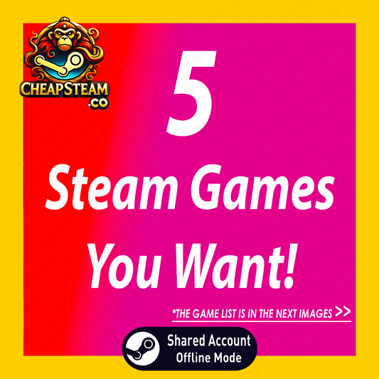 5 Steam Game You Want!